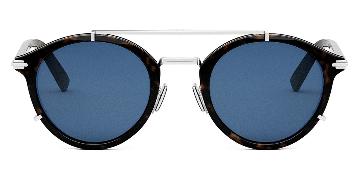 Dior® Diorblacksuit R7U CD DIORBLKSUIT R7U 20B0 50 - Shiny Havana Lenses  Blue  Organic 20B0 Sunglasses