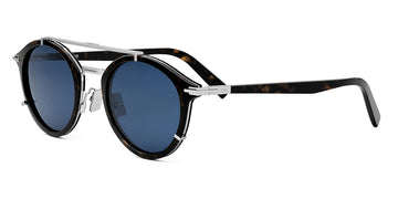 Dior® Diorblacksuit R7U CD DIORBLKSUIT R7U 20B0 50 - Shiny Havana Lenses  Blue  Organic 20B0 Sunglasses