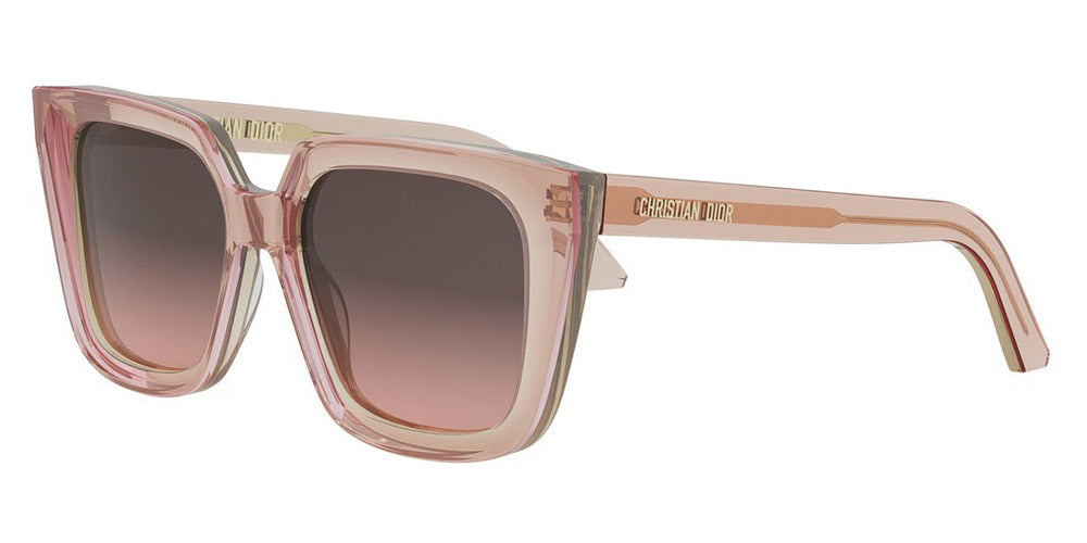 Dior® DiorMidnight S1I - 40AE Pink / Gradient Smoke Sunglasses