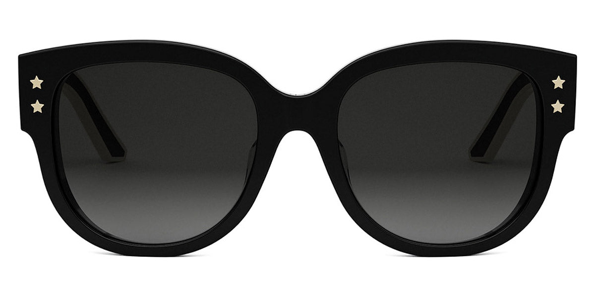 Dior® Diorpacific B2F CD DIORPCFC B2F 10A1 55 - Shiny Black 10A1 Sunglasses