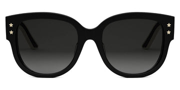 Dior® Diorpacific B2F CD DIORPCFC B2F 10A1 55 - Shiny Black 10A1 Sunglasses