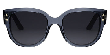 Dior® Diorpacific B2I CD DIORPCFC B2I 74P3 54 - Shiny Blue Lenses  Smoke  Polarized 74P3 Sunglasses