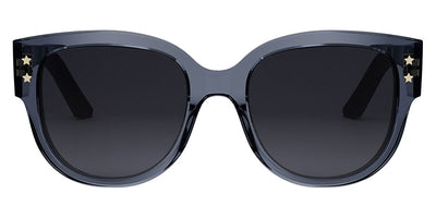 Dior® Diorpacific B2I CD DIORPCFC B2I 74P3 54 - Shiny Blue Lenses  Smoke  Polarized 74P3 Sunglasses