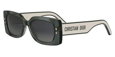 Dior® DiorPacific S1U CD DIORPCFC S1U 55A1 53 - Shiny Green 55A1 Sunglasses