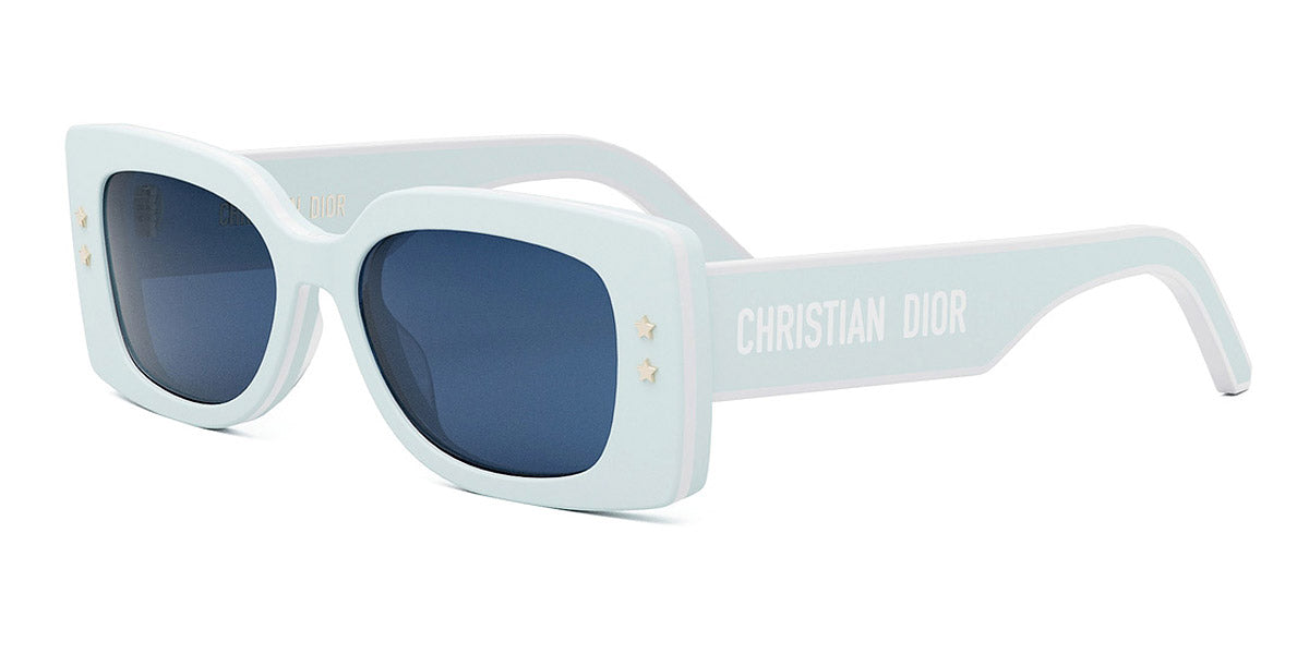 Dior® DiorPacific S1U CD DIORPCFC S1U 80B0 53 - Shiny Azure 80B0 Sunglasses