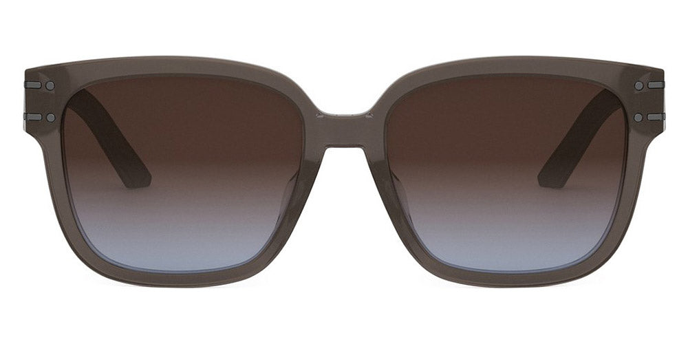 Dior® DiorSignature S7F - 64FB Shiny Brown / Gradient Bordeaux Sunglasses