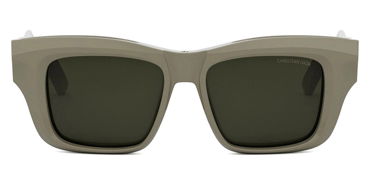 Dior® DIORXPLORER S2F - Shiny Transparent Khaki/Lenses Green Organic 78C0 Sunglasses