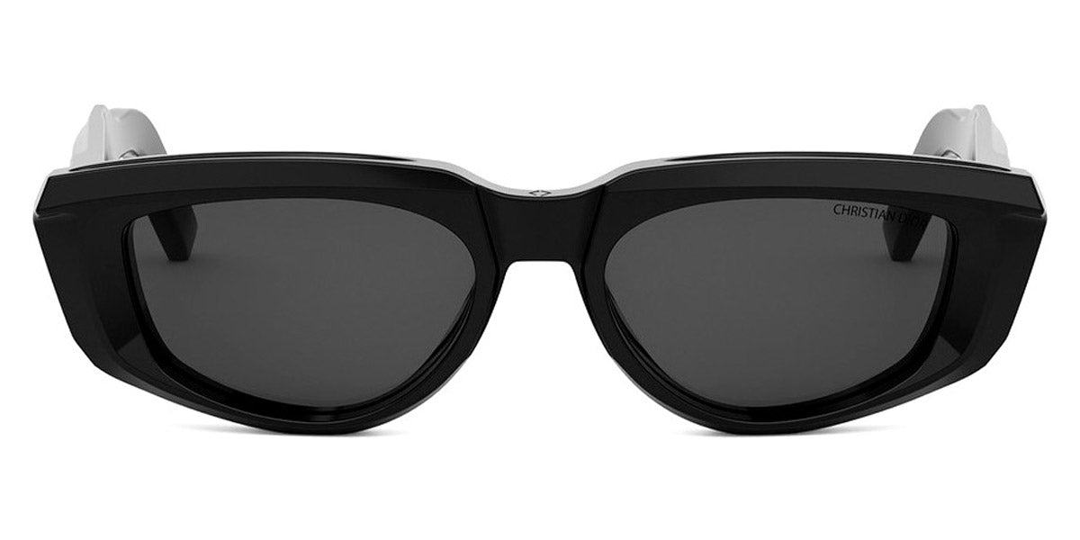 Dior® DIORXPLORER S3I - Shiny Black/Lenses Smoke Organic 10A0 Sunglasses