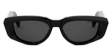 Dior® DIORXPLORER S3I - Shiny Black/Lenses Smoke Organic 10A0 Sunglasses