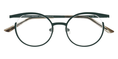 ProDesign Denmark® FLOW 1 PDD FLOW 1 9531 47 - Green Dark Matt Eyeglasses