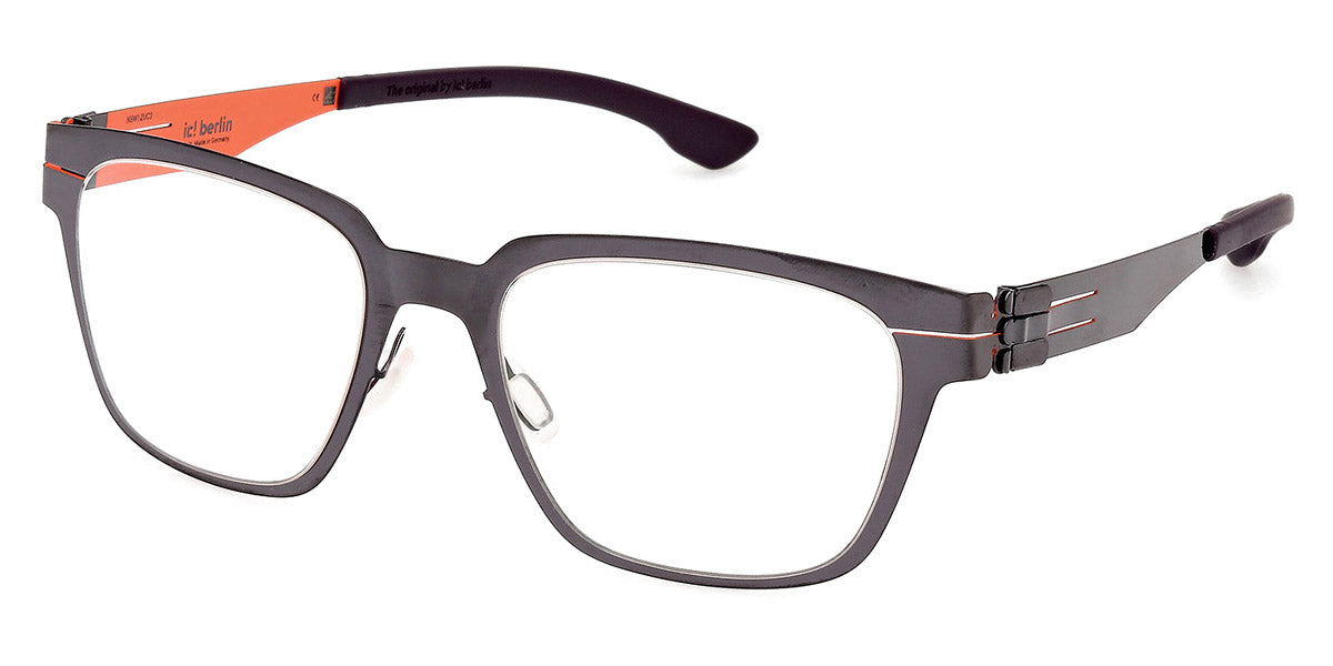 Ic! Berlin® Bo Shiny Aubergine-Flame 52 Eyeglasses