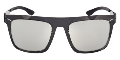 Ic! Berlin® FLX_S05 ICB FLX_S05 IC0027 02A 55 - Raw Shiny Graphite/Smoke Lenses Sunglasses