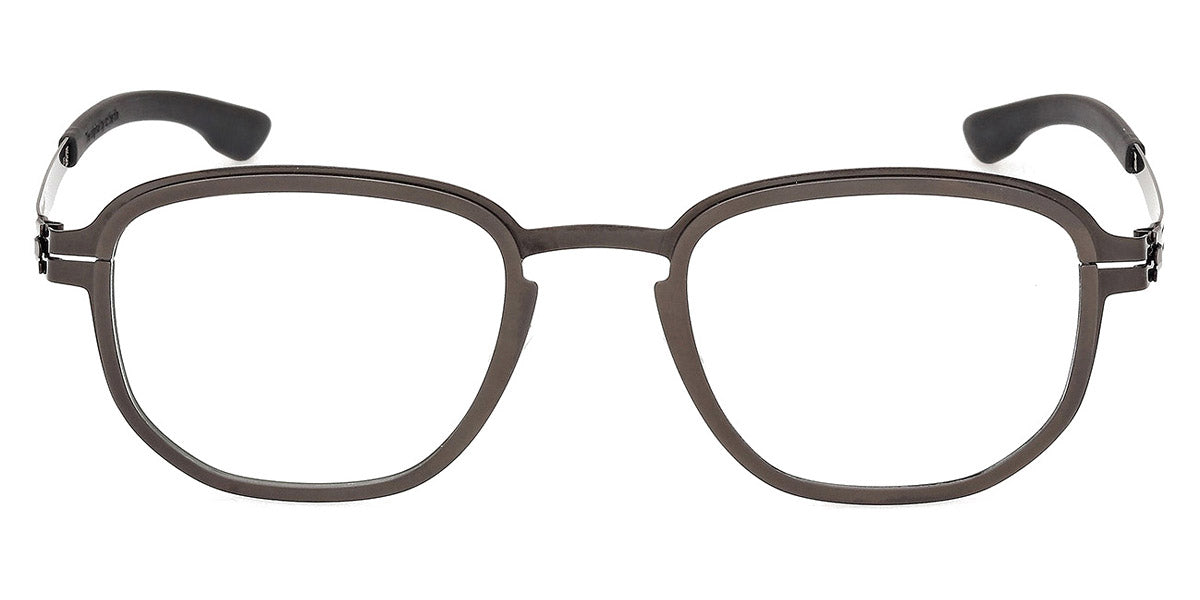 Ic! Berlin® Iridium 001 - Shiny Black / Shiny Gunmetal 51 Eyeglasses