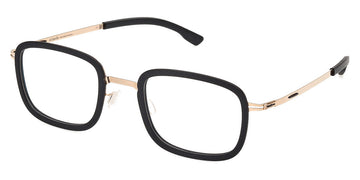 Ic! Berlin® Turo - Rose Gold-Black Matt 52 Eyeglasses