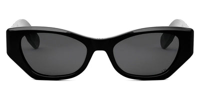 Dior® LADY 95.22 B1I - Shiny Black/Lenses Smoke Organic 10A0 Sunglasses