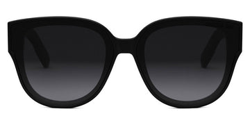 Dior® LADY 95.22 R3I - Shiny Black/Lenses Smoke Organic 10A1  Sunglasses