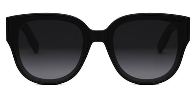 Dior® LADY 95.22 R3I - Shiny Black/Lenses Smoke Organic 10A1  Sunglasses