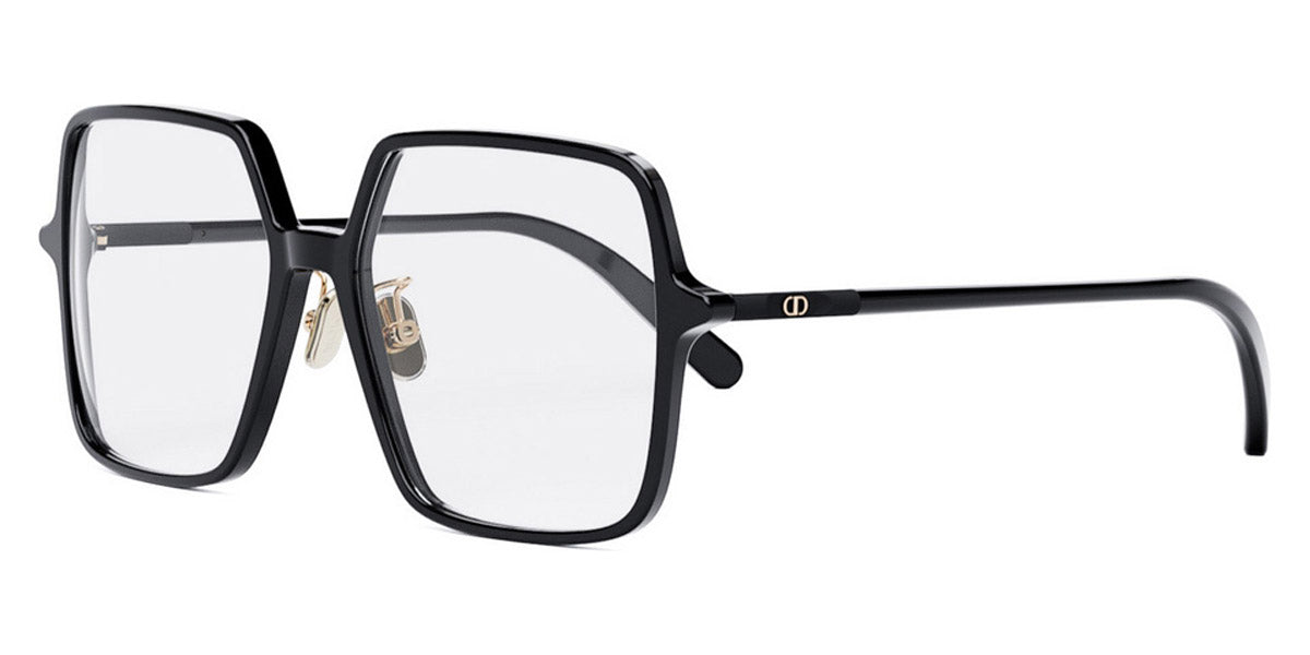 Dior® MINI CD O S7F CD MINI CD O S7F 1100 55 - Shiny Black Eyeglasses