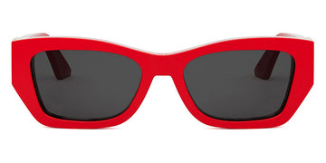 Dior® MISSDIOR S1I - Shiny Red/Lenses Smoke Organic 35A0 Sunglasses