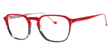 Lafont® Manhattan LAF MANHATTAN 6117 53 - Red 6117 Eyeglasses