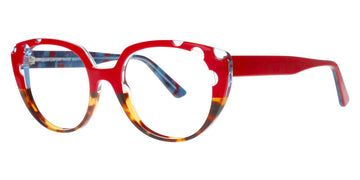 Lafont® Melimelo LAF MELIMELO 6127 51 - Red 6127 Eyeglasses