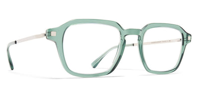 Mykita® YUKON MYK YUKON C191 Cypress Green 44 - Cypress Green/Shiny Silver Gold Eyeglasses