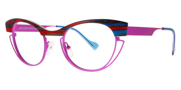 Lafont® Optimisme LAF OPTIMISME 6123 49 - Red Eyeglasses