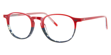 Lafont® Socrate LAF SOCRATE 6117 51 - Red 6117 Eyeglasses