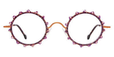 L.A.Eyeworks® ACORN LA ACORN 778502 46 - Bermuda Onion with Toasty Orange Eyeglasses