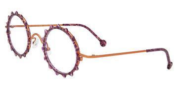 L.A.Eyeworks® ACORN LA ACORN 778502 46 - Bermuda Onion with Toasty Orange Eyeglasses