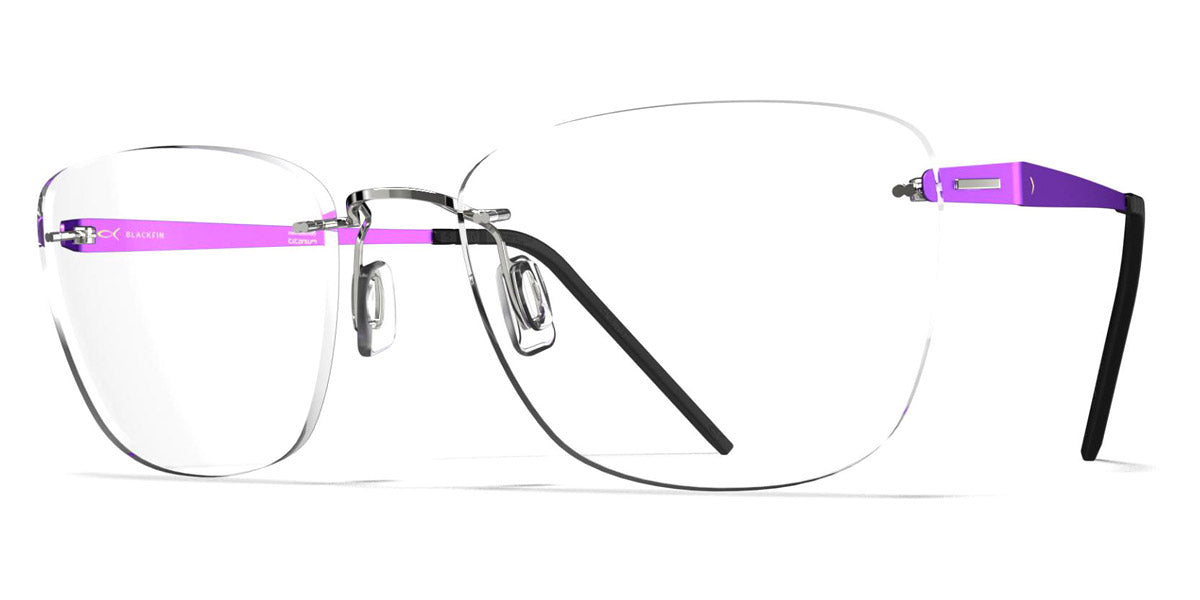 Blackfin® AERO LOOP B3-P2 BLF Aero Loop B3-P2 18131788 0 - OXIDE FUCHSIA/SHINY SILVER Eyeglasses