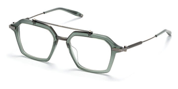 AKONI® Akari AKO Akari 413C 51 - Matte Crystal Blue Eyeglasses