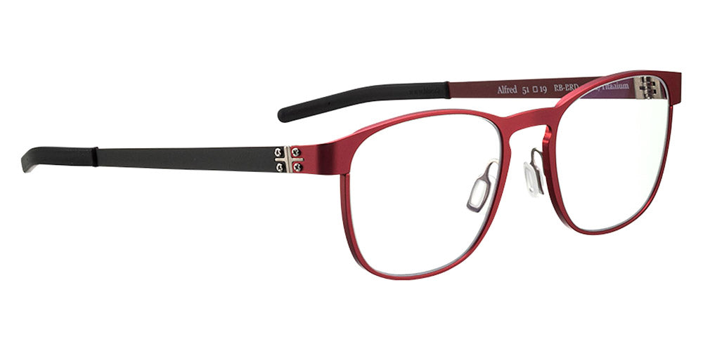 BLAC® ALFRED BLAC ALFRED RUBY BRD 51 - Red / Red Eyeglasses