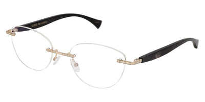 Gold & Wood® ALTESSE 01 G&W ALTESSE 01 D 07 03 CM40 - D.07.03.CM40 Rose Gold Plated (about 8,2 grams) 48 White Brilliant Cut Diamonds Eyeglasses