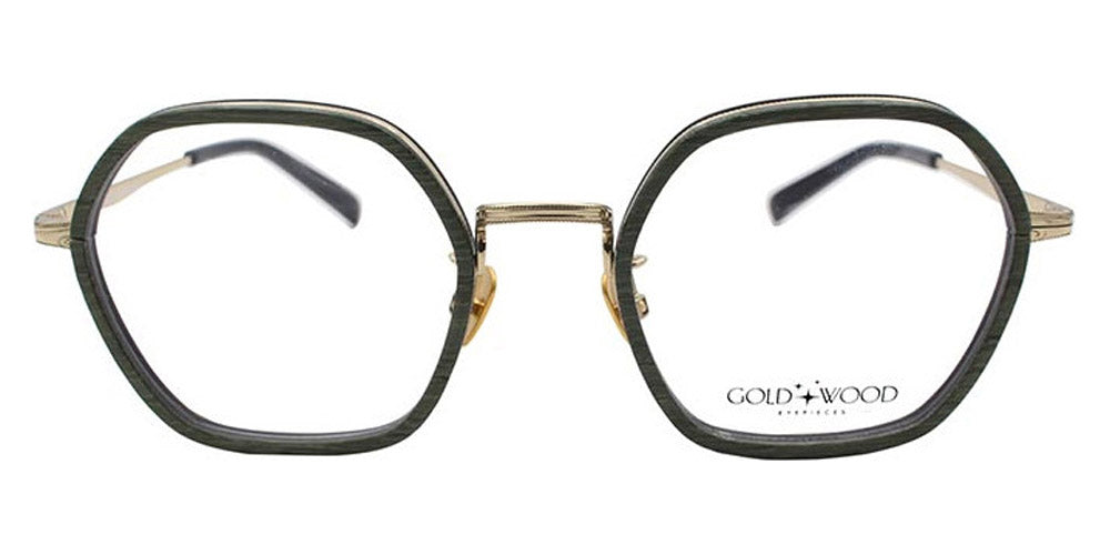 Gold & Wood® ALTHENA02 G&W ALTHENA02 Gi-M 06  - 02-Gi-M Col 06 Gold champagne SHINY Eyeglasses