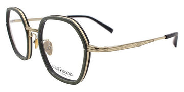 Gold & Wood® ALTHENA02 G&W ALTHENA02 Gi-M 06  - 02-Gi-M Col 06 Gold champagne SHINY Eyeglasses