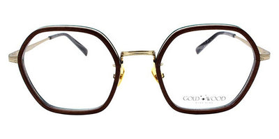 Gold & Wood® ALTHENA02 G&W ALTHENA02 Mg-M 06  - 02-Mg-M Col 06 Gold champagne SHINY Eyeglasses