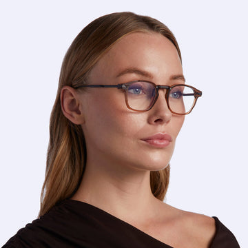 Movitra® AM 02 F MOV AM 02 F Light Brown 49 - Light Brown Eyeglasses