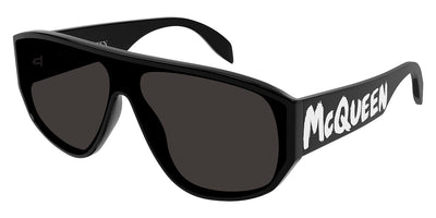 Alexander McQueen® AM0386S AM AM0386S 003 99 - White / Gray Lenses