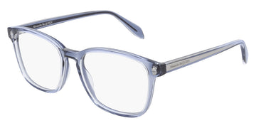 Alexander McQueen® AM0244O AM0244O 004 53 - Blue Eyeglasses