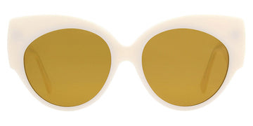 Andy Wolf® Arolla Sun ANW Arolla Sun 05 57 - White/Yellow Sunglasses