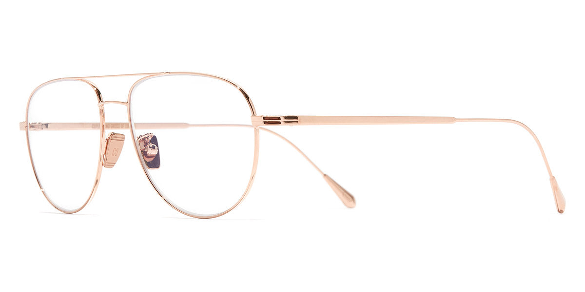 Cutler and Gross® AUOP000256 AUOP000256 ROSE GOLD 56 - Rose Gold Eyeglasses