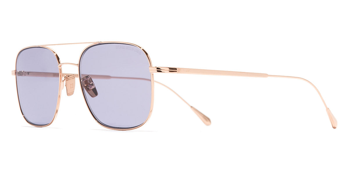 Cutler and Gross® AUSN000354 AUSN000354 ROSE GOLD 54 - Rose Gold Sunglasses