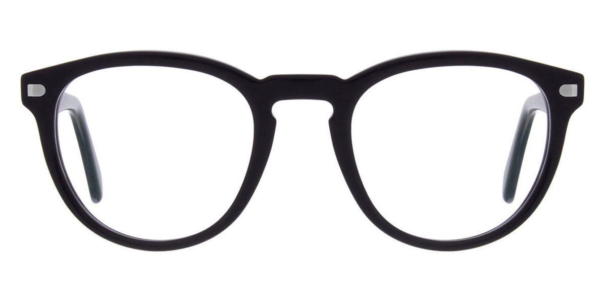 Andy Wolf® AWE01 ANW AWE01 01 51 - Black/Silver Eyeglasses