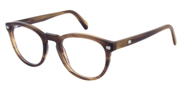 Andy Wolf® AWE01 ANW AWE01 03 51 - Brown/Silver Eyeglasses