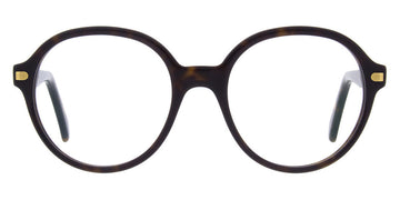 Andy Wolf® AWE03 ANW AWE03 02 53 - Brown/Gold Eyeglasses