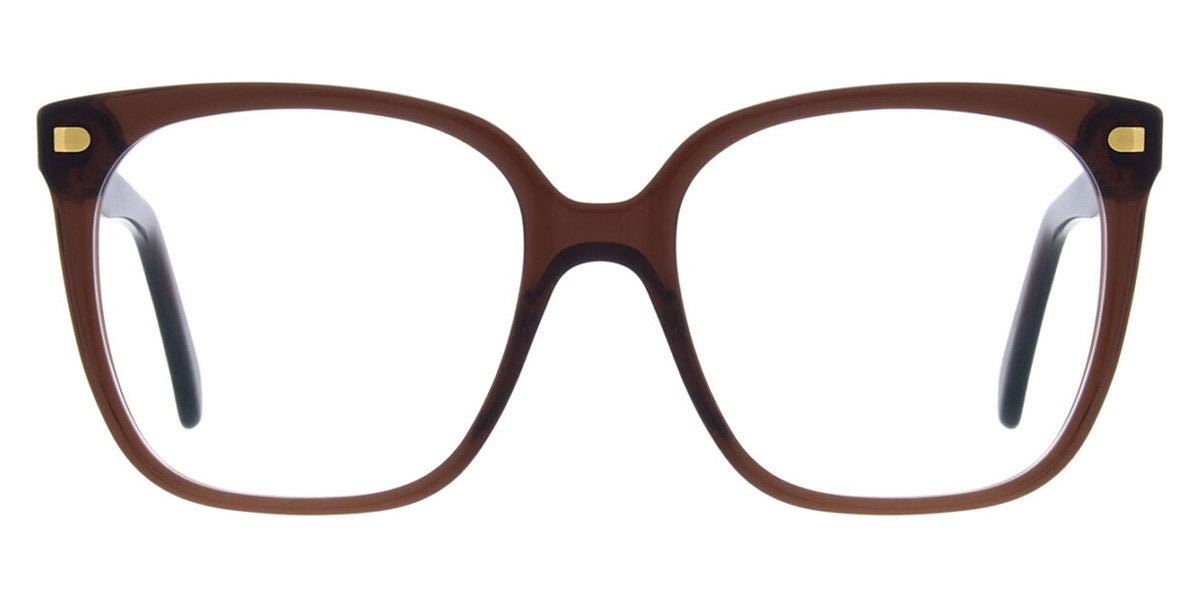 Andy Wolf® AWE04 ANW AWE04 05 56 - Brown/Gold Eyeglasses