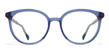 Mykita® AYAN MYK AYAN C166 Deep Ocean/Silk Gold 51 - C166 Deep Ocean/Silk Gold Eyeglasses