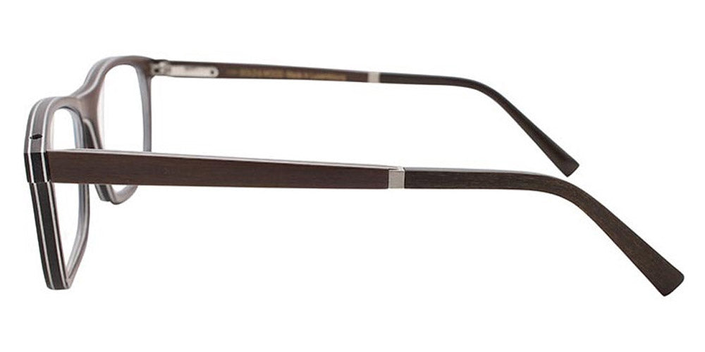 Gold & Wood® B16 NEO 01 G&W B16 NEO 01 06 54 - 06 - Light Brown Horn/Brown Tanganyika Eyeglasses