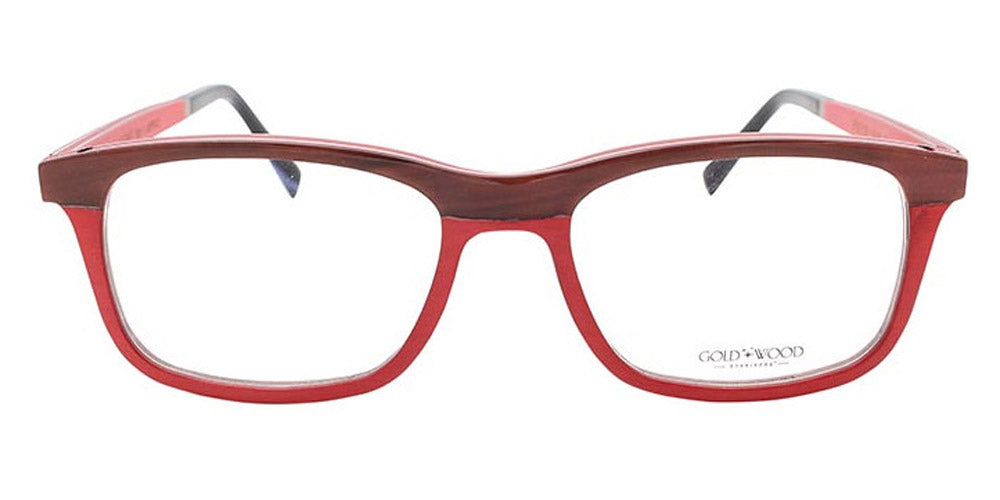 Gold & Wood® B16 NEO 01 G&W B16 NEO 01 08 54 - 08 - Light Brown Horn/Red Tanganyika Eyeglasses